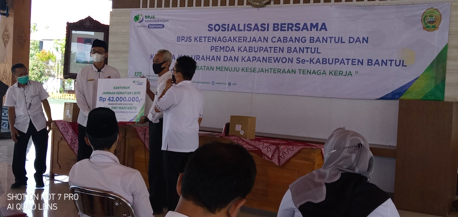 Sosialisasi BPJS Ketenagakerjaan untuk Pegawai Non ASN di Kalurahan