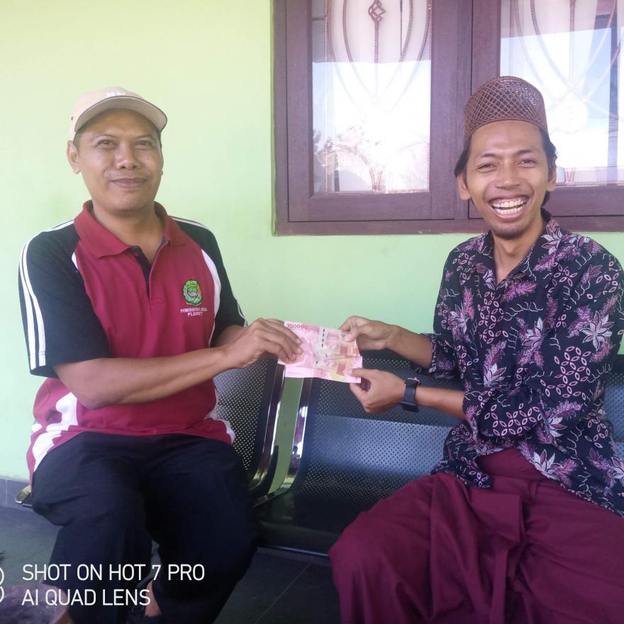Seremonial Kegiatan Pembangunan Gedung PAUD Trayeman