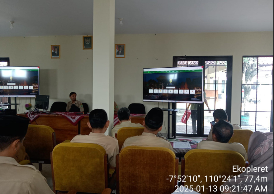 Rapat Koordiniasi Pemerintah Kalurahan Pleret