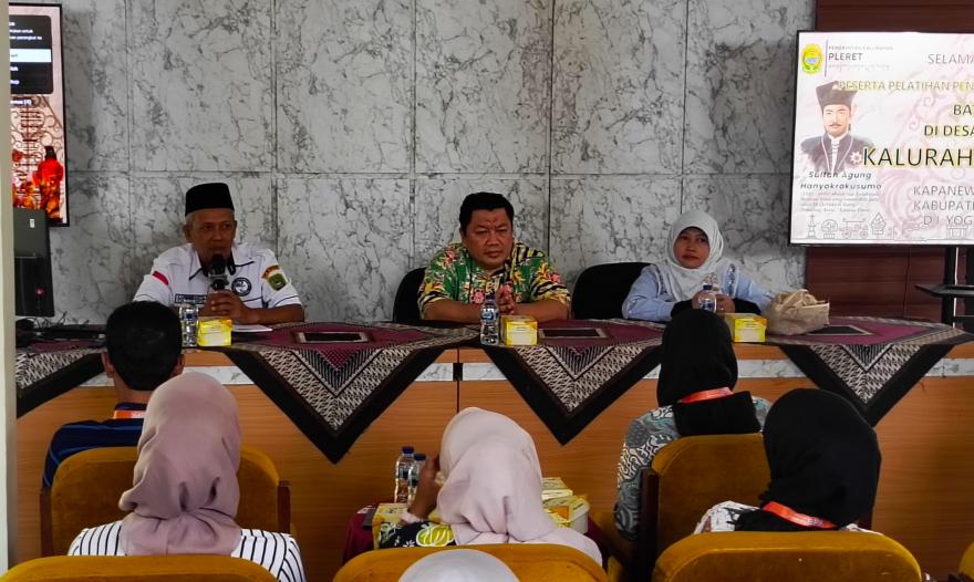 BPK RI Gelar Pelatihan Pengelolaan Keuangan Desa Batch 1 di Kalurahan Pleret 